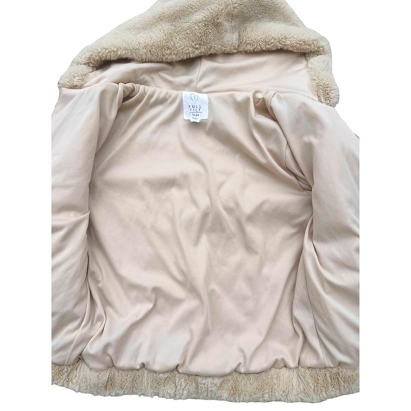 PacSun Soft Fuzzy Bomber Hoodie - Picture 3 of 3